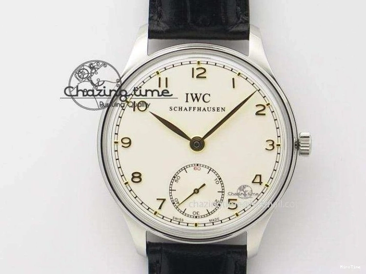 MIROTIME 0331 Portuguese Tourbillon Power Reserve Moonphase SS Black Dial On Black Leather Strap TechFriendly 7321